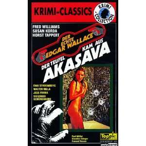 Der Teufel kam aus Akasava [VHS] Frei Williams, Horst Tappert 