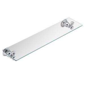 Kingsley Glass Shelf in Chrome YB5490CH 