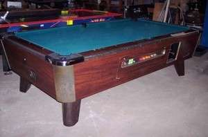 7FT VALLEY COIN OPERATED POOL TABLES   7 ARE AVAILABLE  