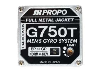 JR Propo G750T Gyro with DS 8400G Rudder Servo for TREX 500 600 Size 