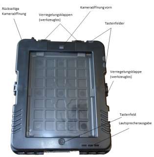 iPad Case / Cover staubdicht, wasserdicht & Stoßschutz  