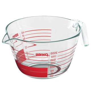 Add a measure of consistency to your kitchen with the Pyrex® 8 Cup 