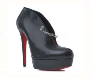 Womens Shoes Platform High Heel Pump OL Dress Black New  