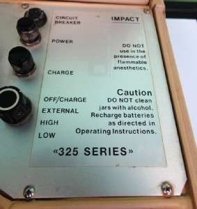 Impact 325M Portable Medical Suction Aspirator Suction Apparatus 