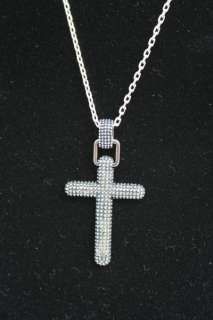 Emporio Armani.925 Silver Necklace with Cross $150  