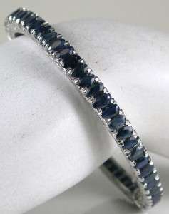 Estate Sterling 15.75ctw World Class Ceylon Sapphire Bracelet~Retail $ 