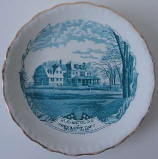 President Tafts Summer House Beverly Mass McNicol Plate  