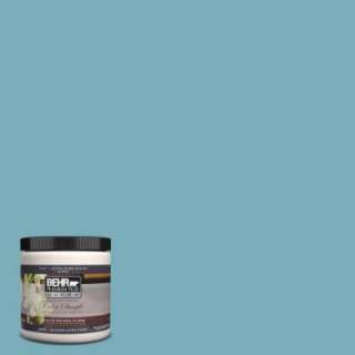 BEHR Ultra 8 Oz. November Skies Interior/Exterior Paint and Primer in 