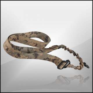 Tactical Single Bungee One Point Rifle Sling  