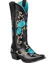 Ariat Black Womens Cowboy Boots    