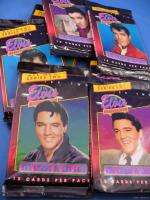 WHOLESALE BOX LOT OF ELVIS PRESLEY COLLECTION TRADING CARDS 1992 art 