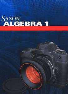 Saxon Math Algebra 1 4th Edition Homeschool Kit with Solutions Manual 