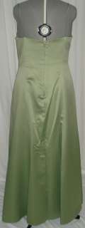 Plus Long Dress Gown Party Gala Evening Pageant Sage 3X  