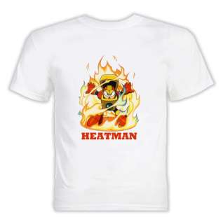 Heatman Robot Megaman Video Game T Shirt  
