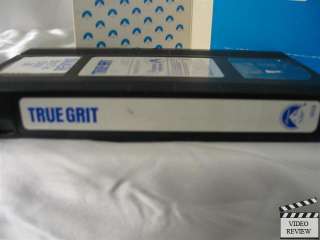 True Grit VHS John Wayne, Glen Campbell, Kim Darby 1969  