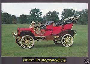 1907 WHITE MODEL H 20 H.P. STEAM CAR PICTURE POSTCARD  