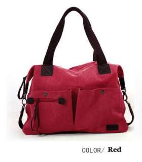   Women Casual Canvas bag Leisure handbag shoulder tote fashion 8 colors