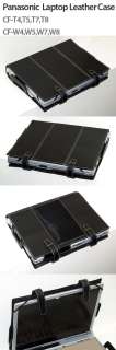 Leather Case for Panasonic Letsnote, Toughbook CF T5, CF W5  