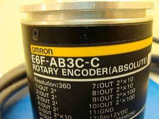 4630 NEW Omron E6F AB3C C Rotary Encoder  