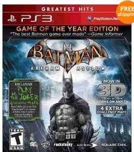 Batman Arkham Asylum (Game of the Year Edition) (Sony Playstation 3 