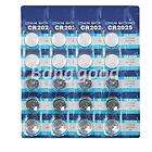 20PCS CR2025 DL2025 Lithium 3V Button Cell Coin Watch C