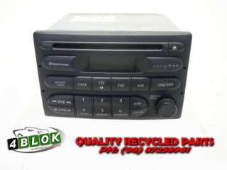   VX Compact Disc Player VIN # Supplied holden genuine 4blok used  