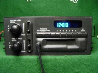 NEW Gm Chevy Truck Tape Radio  AUX Ipod SAT input  