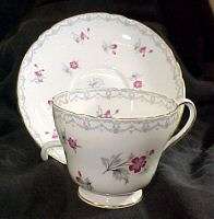 Shelley Bone China England Charm Floral Cup & Saucer  