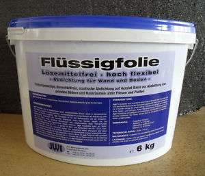 Dichtfolie flüssig, Flüssigfolie 6 kg (4,00 €/kg)  