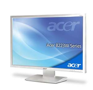 Acer B223W 55,9 cm (22 Zoll) Widescreen TFT Monitor (Kontrast dyn. 10 