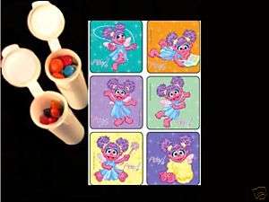 Abby Cadabby party favors candy/crayon tubes  