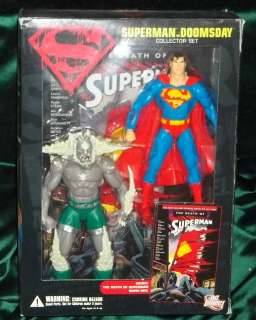 DC DIRECT DEATH OF SUPERMAN VS DOOMSDAY GIFT SET  