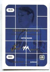 Austin Kearns 2000 Just Minors AUTOGRAPH (DAYTON DRAGONS)  