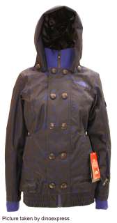 NEW North Face Womens BLOSSOM jacket parka nwt BLUE Medium  