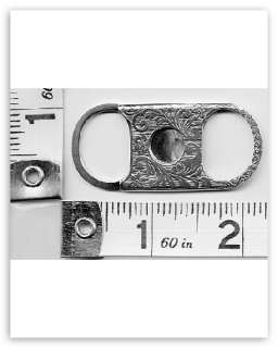 Sterling Silver Vintage Style Cigar Cutter  