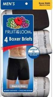Fruit of the Loom Assorted Colors Boxer Briefs   Men   Size Sm M L XL 