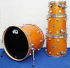   MAPLE DRUM KIT, BURNT ORANGE GLASS WITH MAY MICROPHONE + GIFT