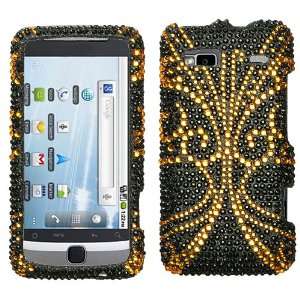   Bling for HTC G2 T Mobile   Golden Butterfly Cell Phones