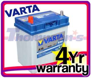 Daewoo MATIZ 1.0 64hp 98 Varta Blue Heavy Duty 12v Car Battery  