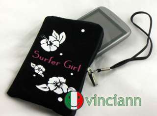 Custodia morbida pochette SURFER GIRL per HTC TATTOO G4  