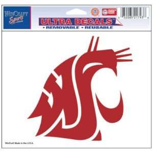  Wsu Cougars Ultra Decal 5 By 6 Cling