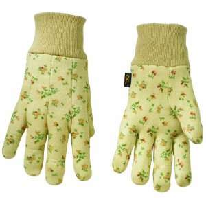 Custom Leathercraft 2211 Womens Cotton Jersey Garden Gloves with 