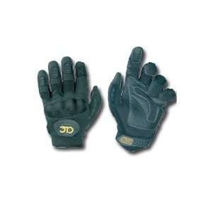  Race Crew Mechanic Glove, Black   Large