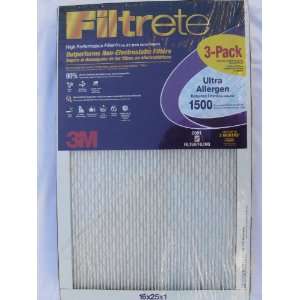  Filtrete High Performance Filter 16x25x1 MPR 1500