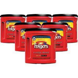 Folgers Products   Folgers   Coffee, Classic Roast Regular, Ground, 33 