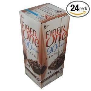 General Mills Fiber One 90 Calorie Brownies   24ct Box (Pack of 2 