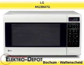 LG Mikrowelle MG3847G, weiß, 18 Liter, Elektro Depot, *BOCHUM 