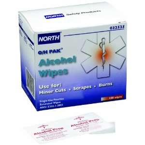  North by Honeywell 032525 O/H Pak Alcohol Wipes 100 per 