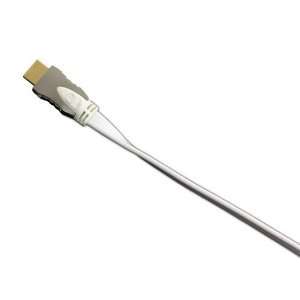  Jasco 87678 8 ft. UltraPro Flat HDMI Cable in White 