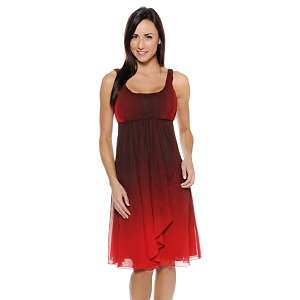 JS Boutique Sleeveless Chiffon Ombre Dress 